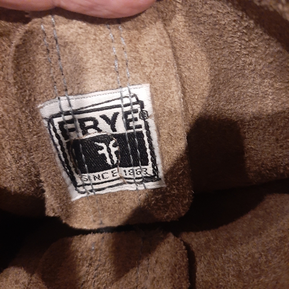 Frye Tan Suede Ankle Boots - Picture 13 of 16